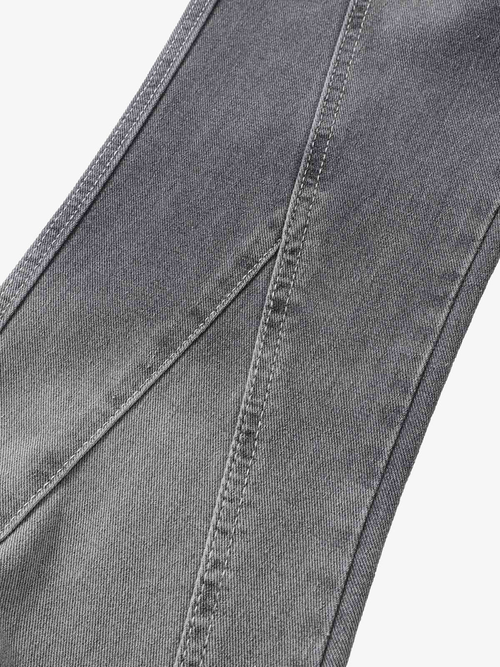 Washed Gradient Flared Jeans