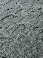 Asymmetric Irregular Knitted Sweater Hoodie