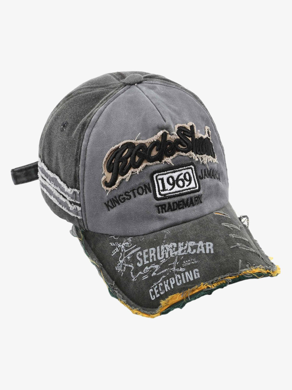 Thesupermade Retro Letter Denim Cap - 2136