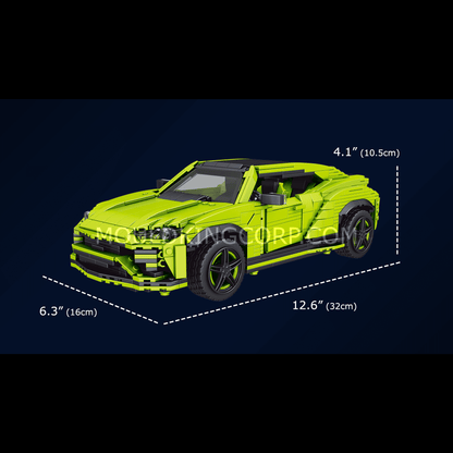 Mould King 10019 Italian Bull Urus Model Car Building Set | 1,538 PCS