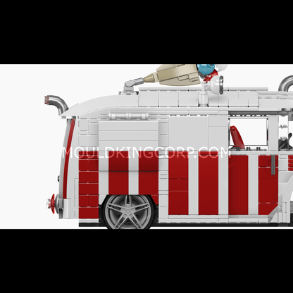 Mould King 10039 Ice Cream Truck Building Model Set | 1,078 PCS