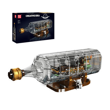 Mould King 10067 Flying Dutchman Ship-In-a-Bottle Building Set | 2,499 PCS