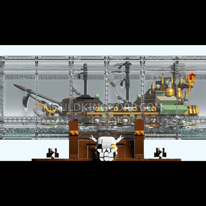 Mould King 10067 Flying Dutchman Ship-In-a-Bottle Building Set | 2,499 PCS