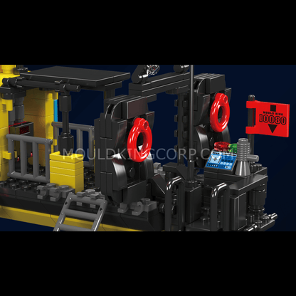 Mould King 10080 Norwegian Multi-functional Lifeboat Building Set | 462 Pcs