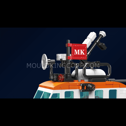 Mould King 10081 British Multi-functional Rescue Boat Building Set | 364 Pcs