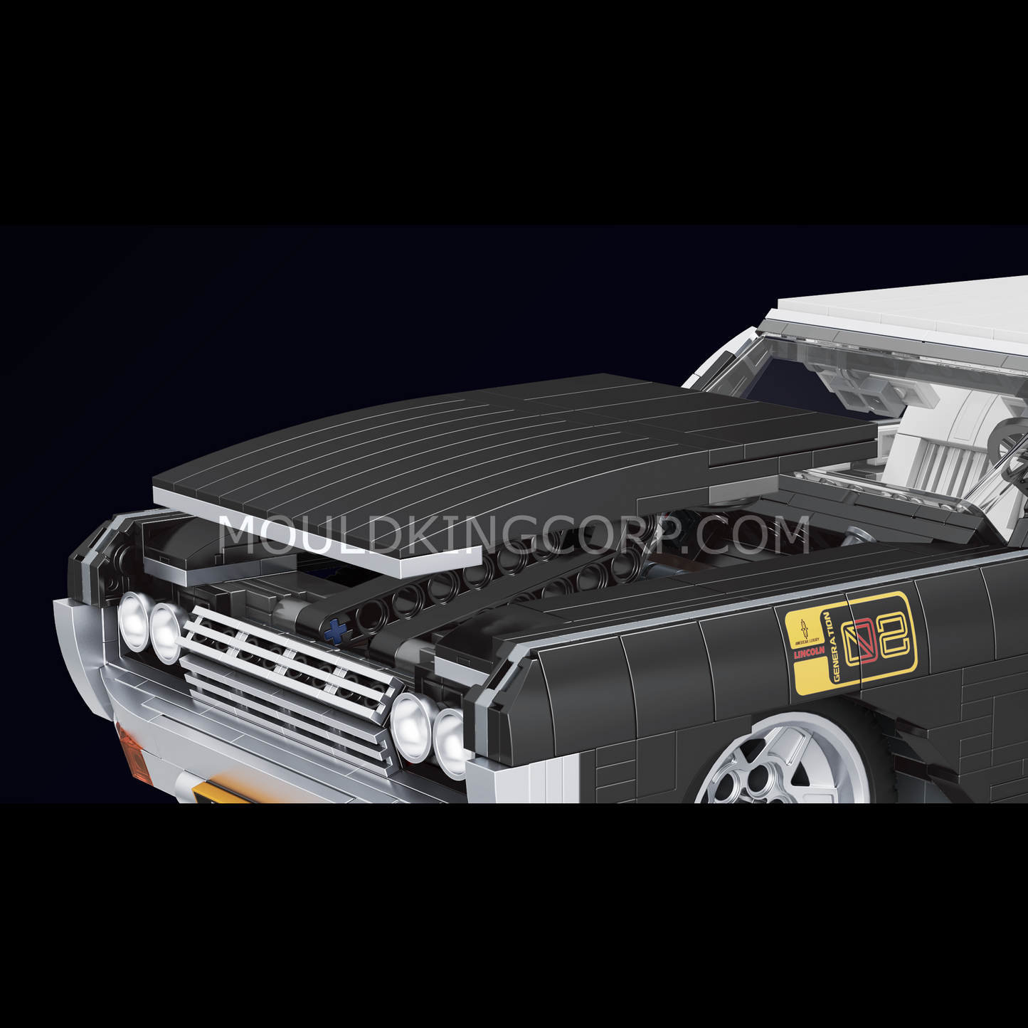Mould King 10118 Lincoln Continental Car Model Building Set | 1,903 Pcs