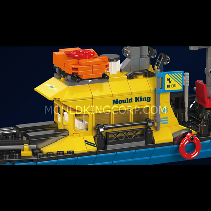 Mould King 10134 Mini Underwater Exploration Ship Building Set | 380 Pcs