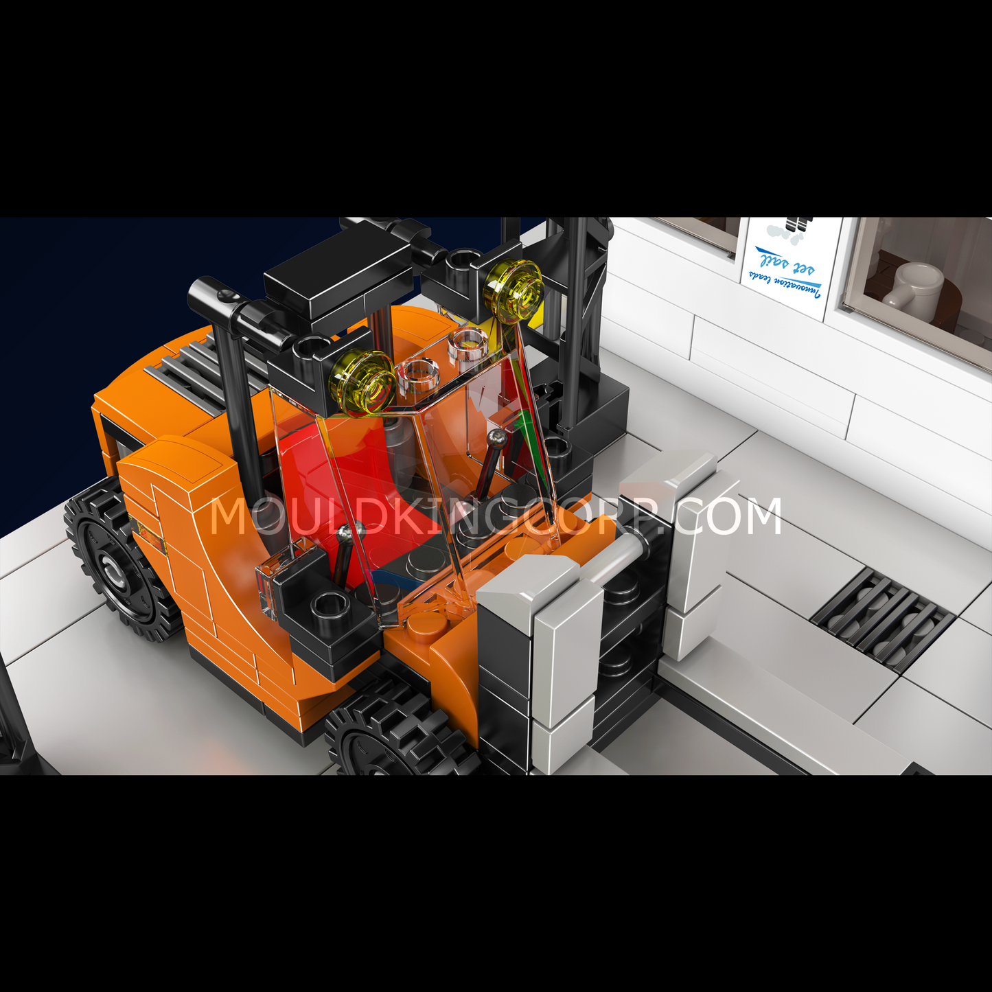 Mould King 10142 Dock Ship Repair Factory Building Set | 1,273 Pcs
