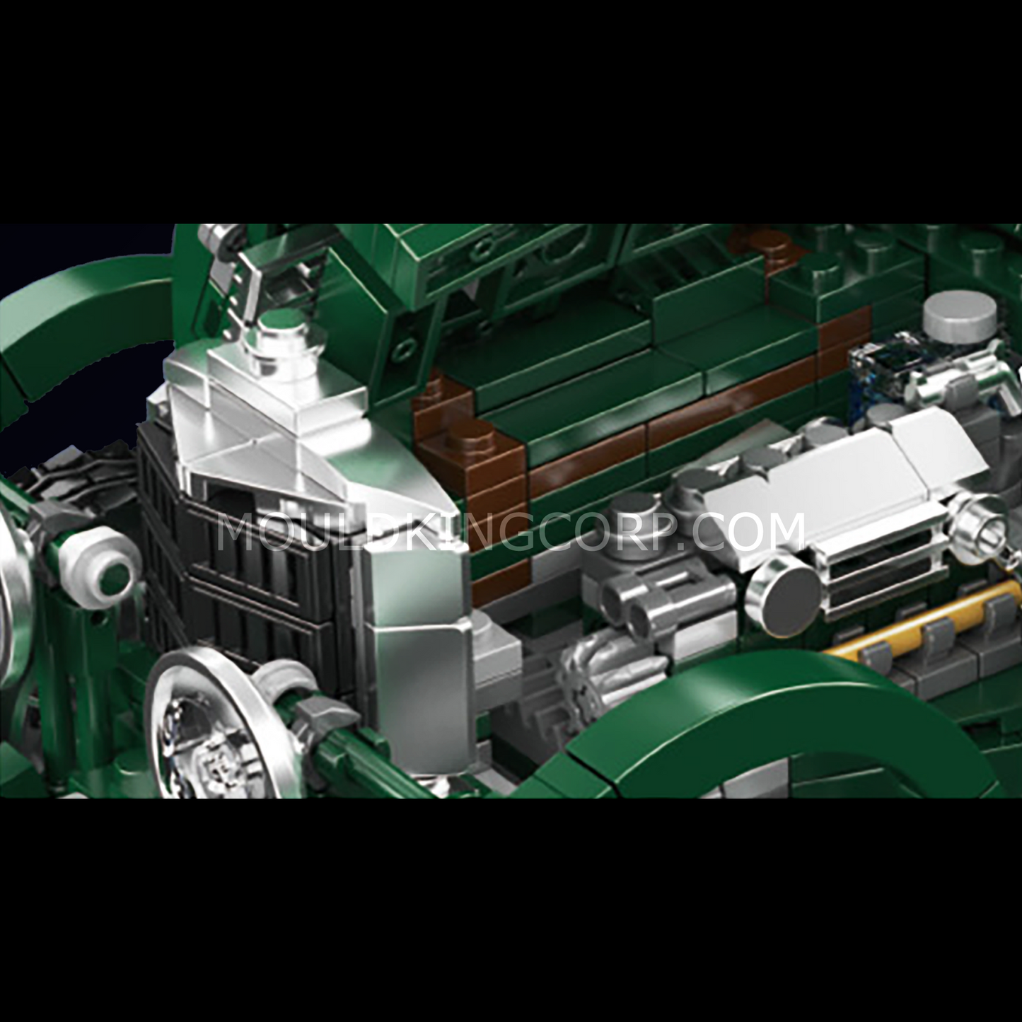 Mould King 10166 Classic Blower Vintage Car Model Building Set | 1,147 Pcs