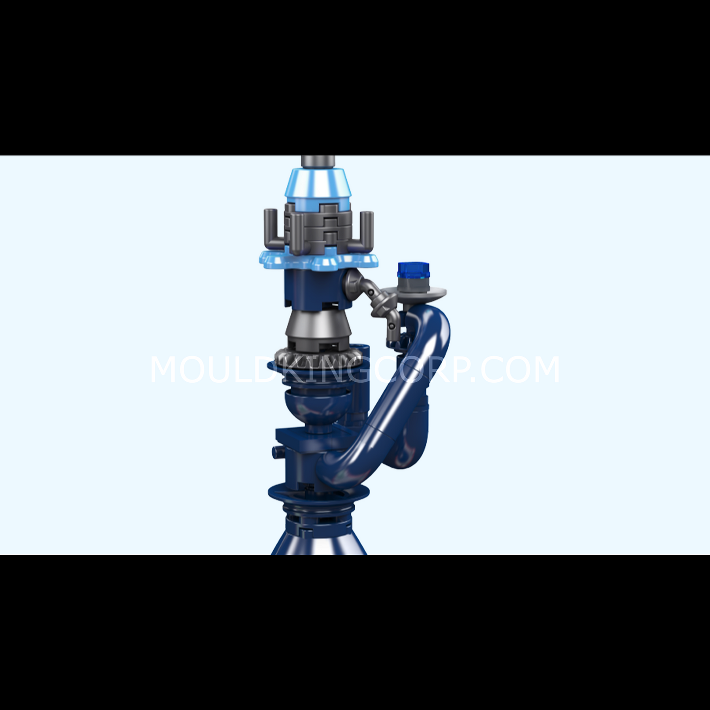 Mould King 10247 Raptor Rocket Engine Building Set | 496 Pcs