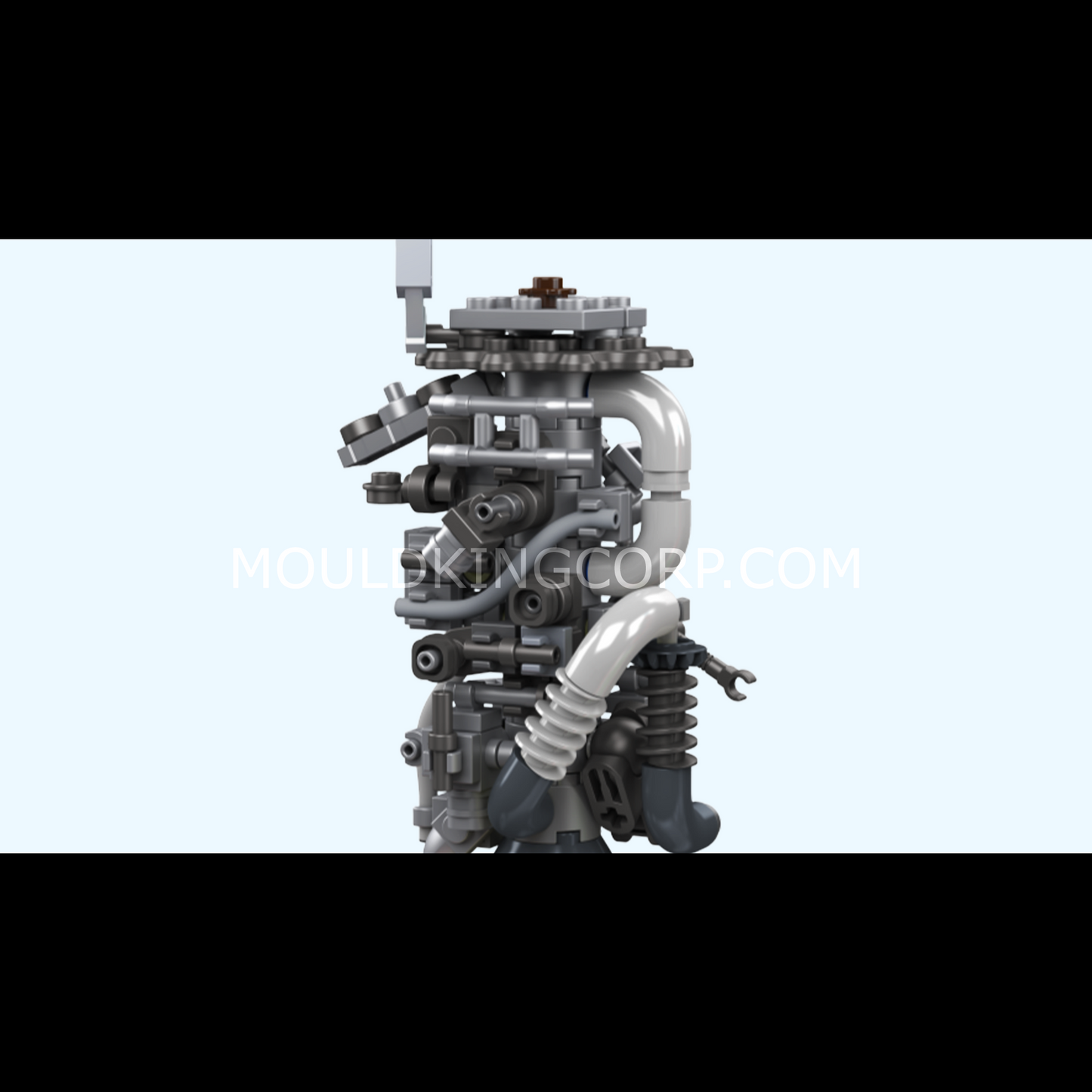 Mould King 10247 Raptor Rocket Engine Building Set | 496 Pcs