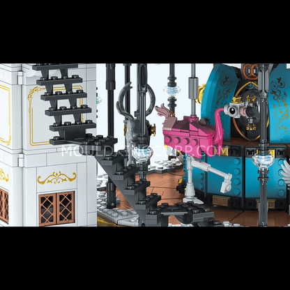 MOULD KING 11011 Motorized Carousel with Led Lights Building Set | 5,086 PCS