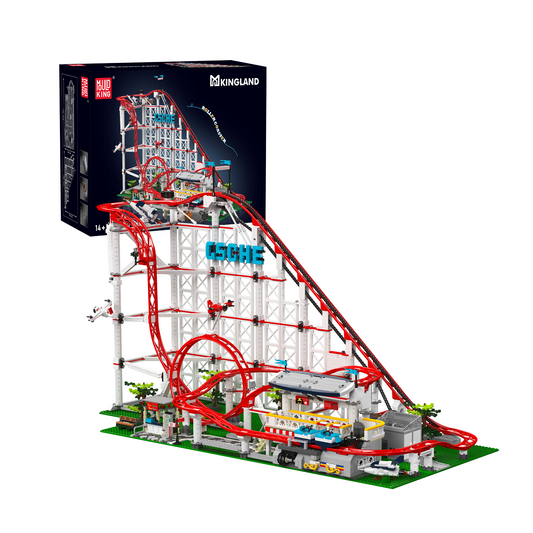 MOULD KING 11014 Motorised Roller Coaster Model Building Set | 3,646 PCS