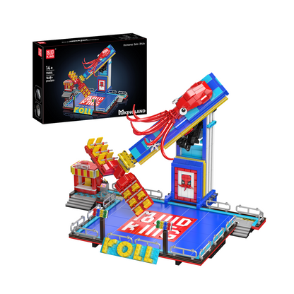 Mould King 11015 Octopus Swing Ride Building Set | 1,668 Pcs