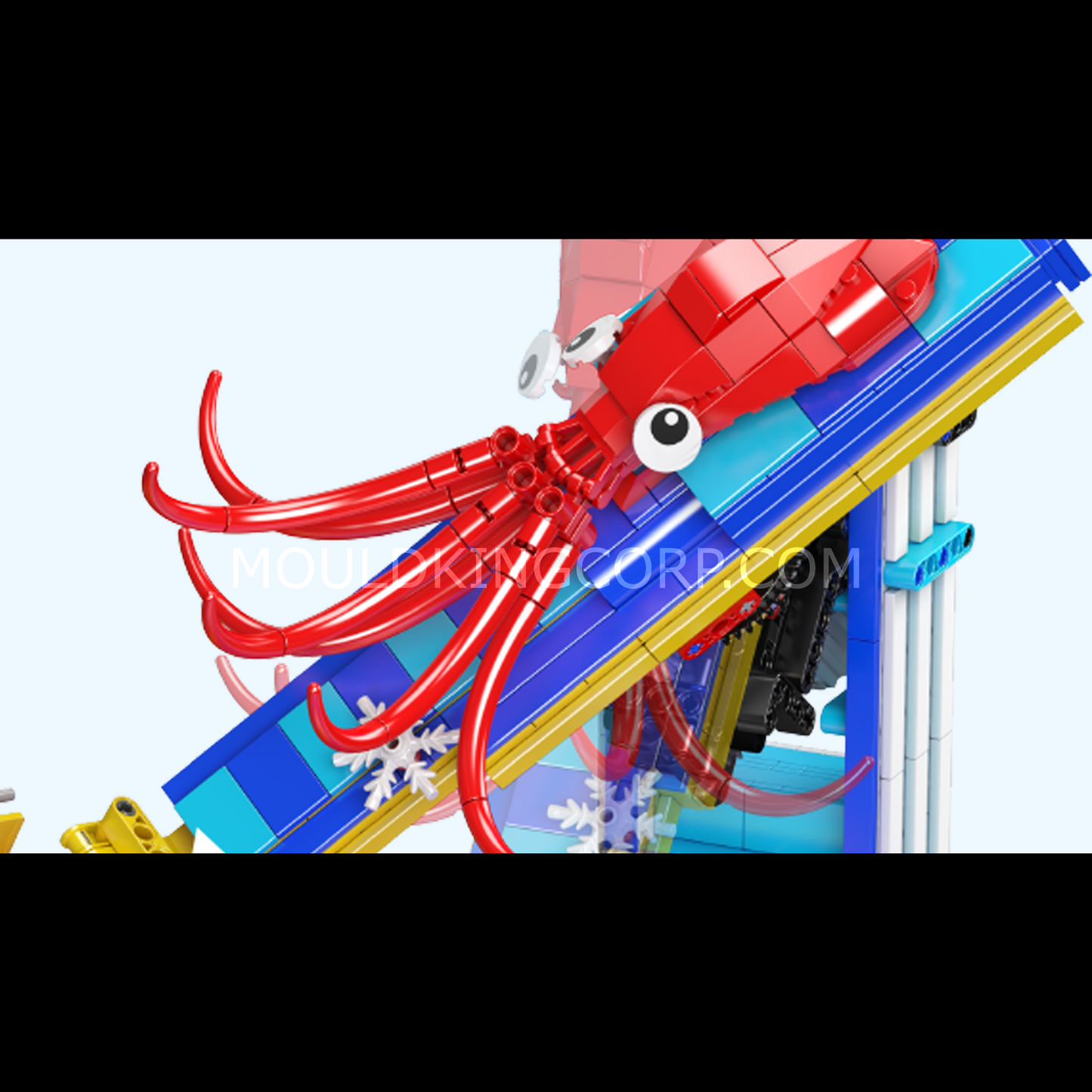 Mould King 11015 Octopus Swing Ride Building Set | 1,668 Pcs