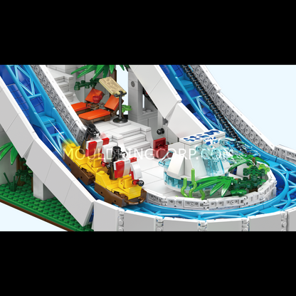 Mould King 11021 Electric Water Slide Building Blocks Set | 2,088 Pcs