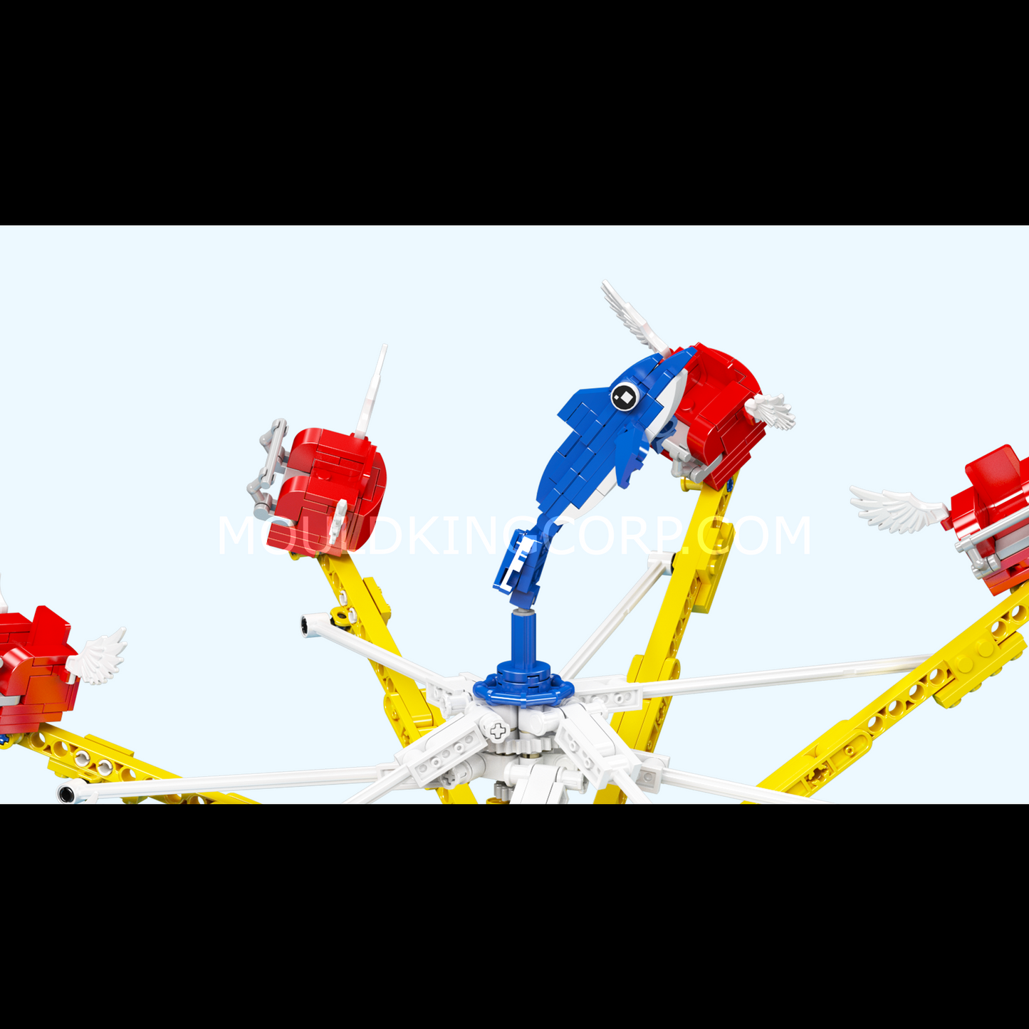 Mould King 11028 Motorized Dolphin Spin Ride Building Set | 1,893 Pcs