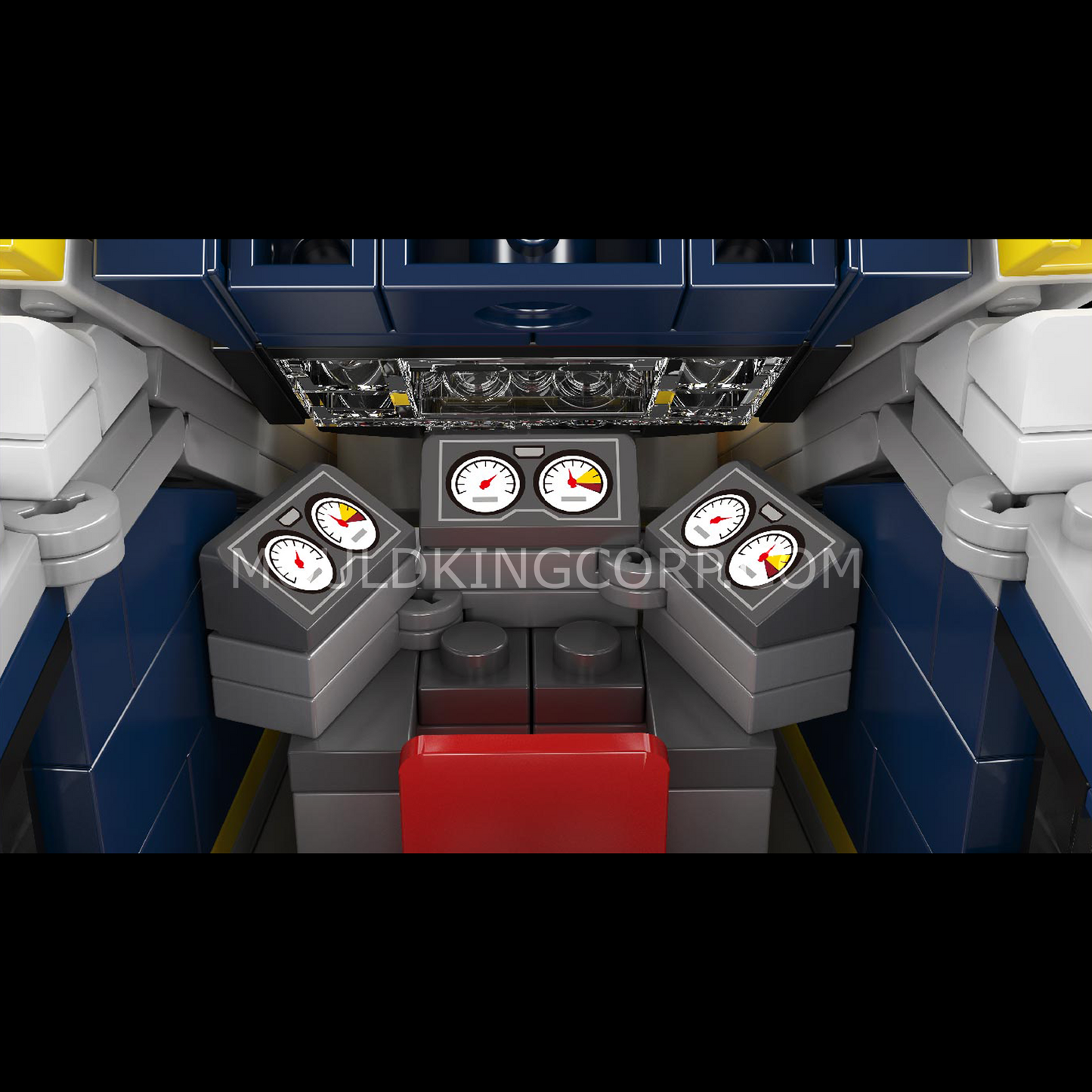 Mould King 12016 Eurostar E320 High-Speed Train Building Set | 1,948 Pcs