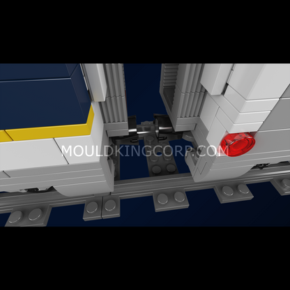 Mould King 12016 Eurostar E320 High-Speed Train Building Set | 1,948 Pcs