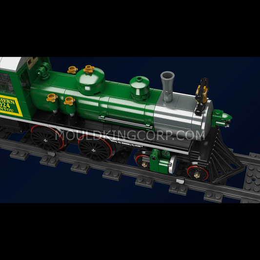 Mould King 12024 4-4-0 Steam Locomotives Building Set | 1,212 PCS