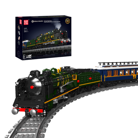 Mould King 12025 Orient Express SNCF 231 Steam Locomotives Building Set | 3,898 PCS