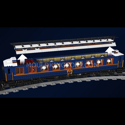 Mould King 12025 Orient Express SNCF 231 Steam Locomotives Building Set | 3,898 PCS