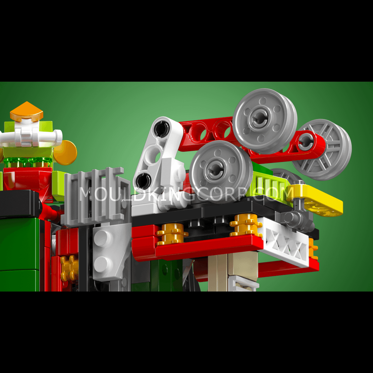 Mould King 12028 2in1 Transformer Christmas Train Building Set | 1,522 PCS
