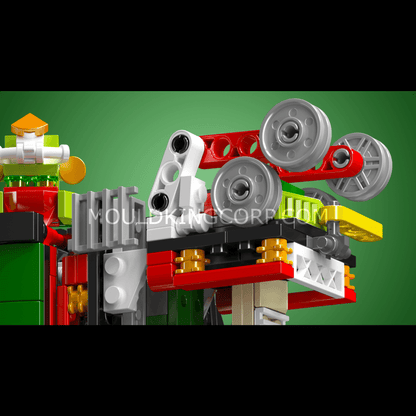 Mould King 12028 2in1 Transformer Christmas Train Building Set | 1,522 PCS