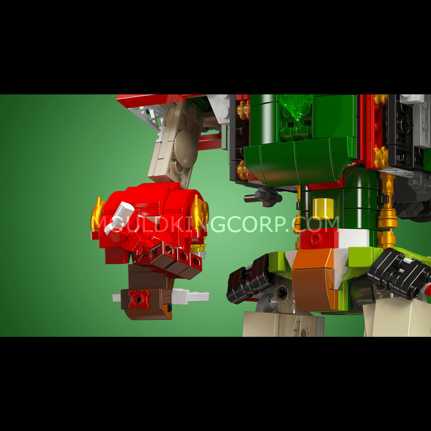 Mould King 12028 2in1 Transformer Christmas Train Building Set | 1,522 PCS