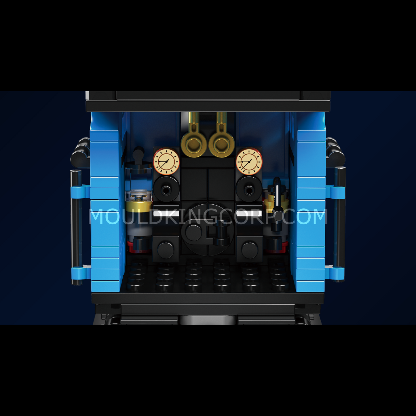 Mould King 12050 Mallard A4 Streamliner Building Set | 1,399 Pcs