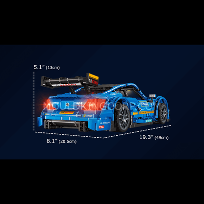 Mould King 13073 C63 DTM Racing Car Remote Controlled Model Building Set | 1,989 PCS