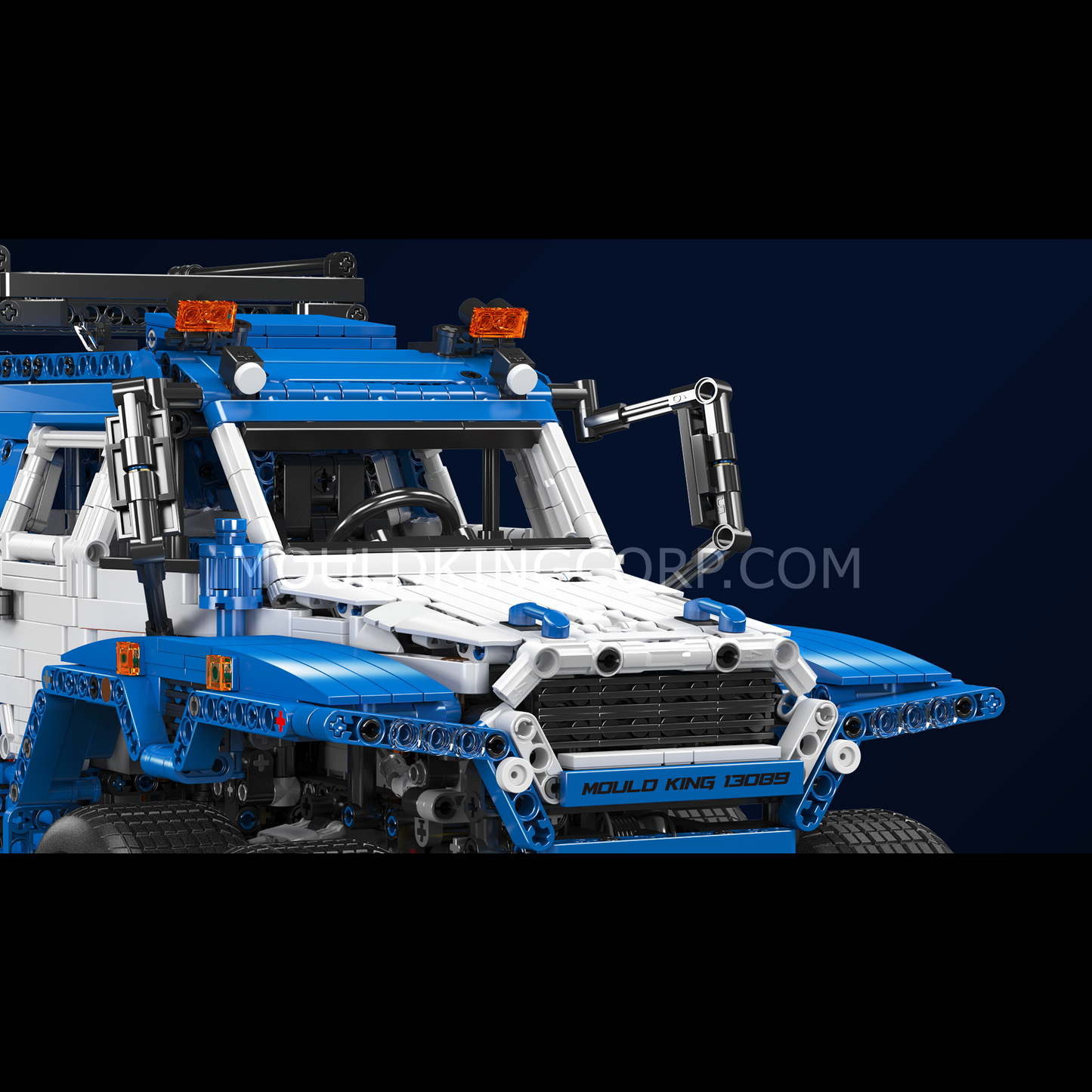 Mould King 13088S Avtoros Shama Remote Controlled 8WD Truck Building Set | 3,062 PCS