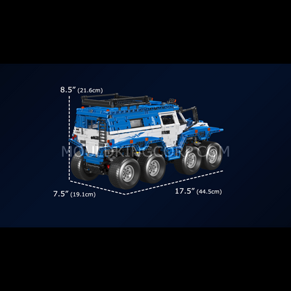 Mould King 13088S Avtoros Shama Remote Controlled 8WD Truck Building Set | 3,062 PCS