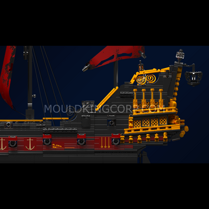 Mould King 13109 Queen Pirate Ship Model Building Set | 3,251 PCS