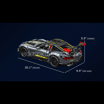Mould King 13123 AMG GT Shadow Sports Car Remote Controlled Building Set | 2,872 PCS