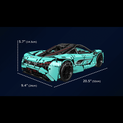Mould King 13167 720S Tiffany Sports Car Remote Controlled Building Set | 3,188 PCS