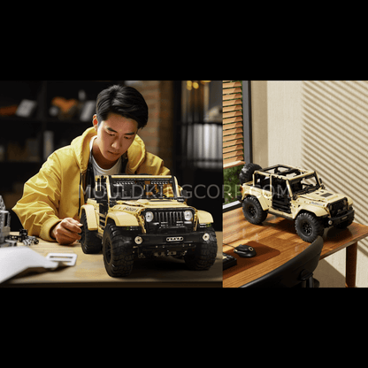Mould King 13184 Remote Controlled Off-Road Wrangler Building Set | 3,621 PCS
