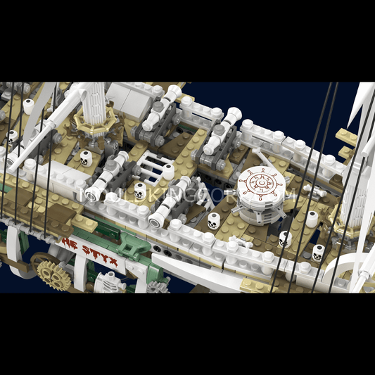 Mould King 13193 Styx Pirate Ship Building Model Set | 3,769 Pcs