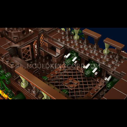 Mould King 13197 The Flying Dutchman Private Ship Model Building Kit | 4,364 PCS