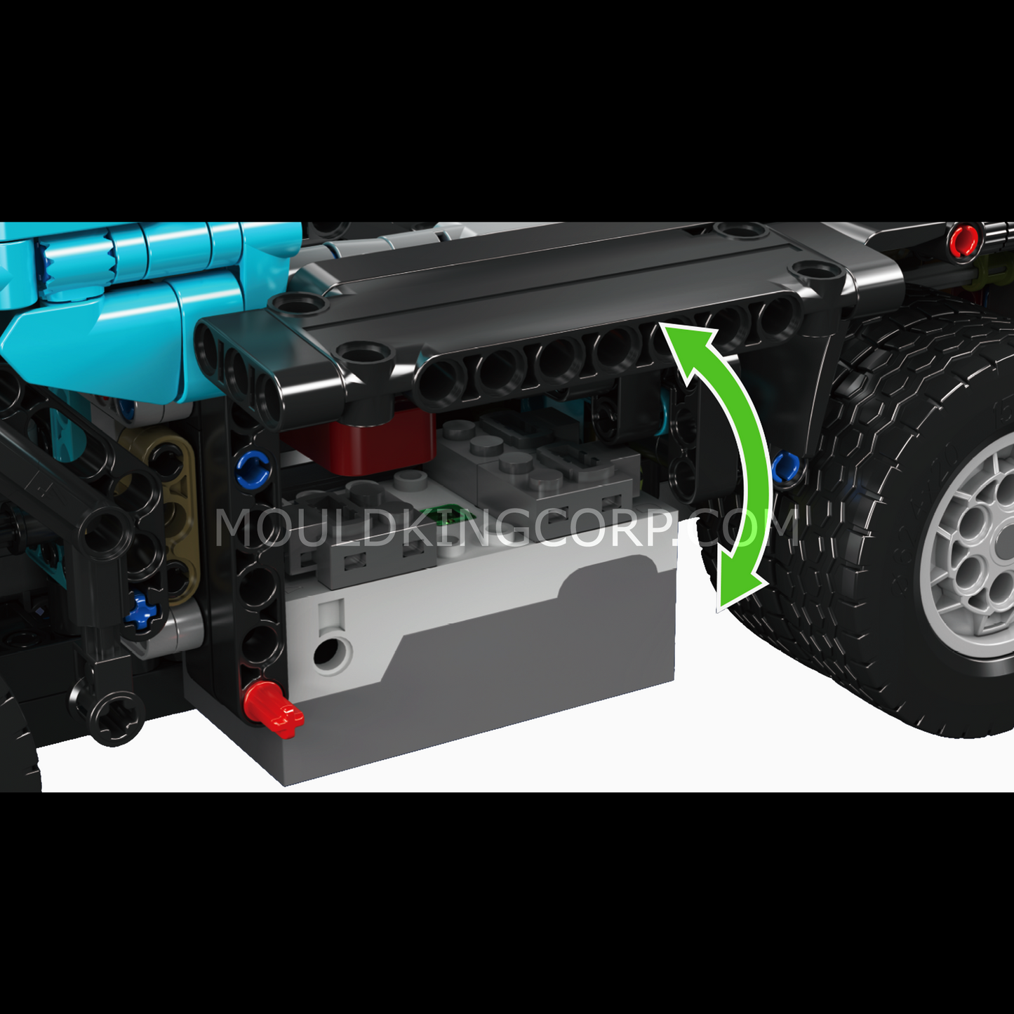 Mould King 13203 Scania Semi-Truck Model Building Set | 2,060 Pcs