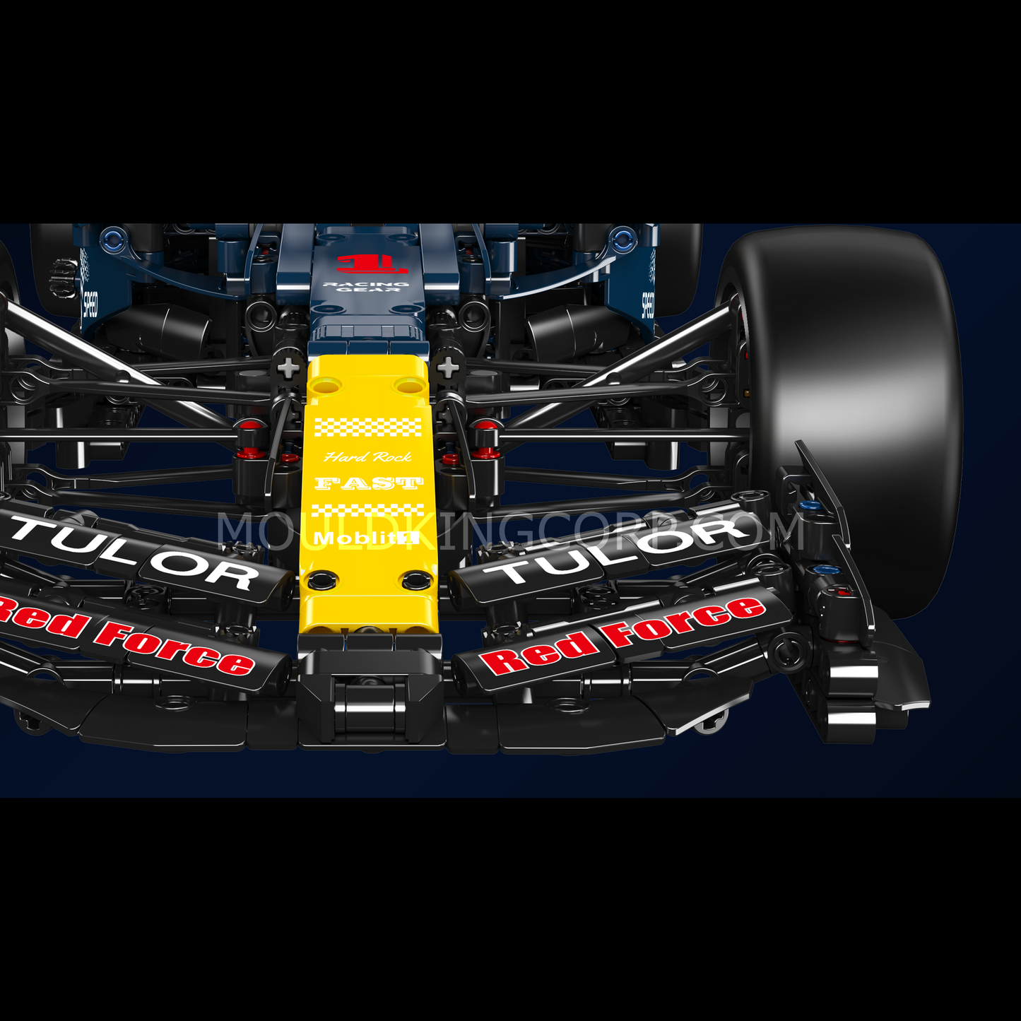 Mould King 13207 1:8 Scale RB20 Racing Car Model Building Set | 1,810 Pcs