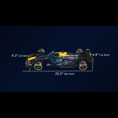 Mould King 13207 1:8 Scale RB20 Racing Car Model Building Set | 1,810 Pcs