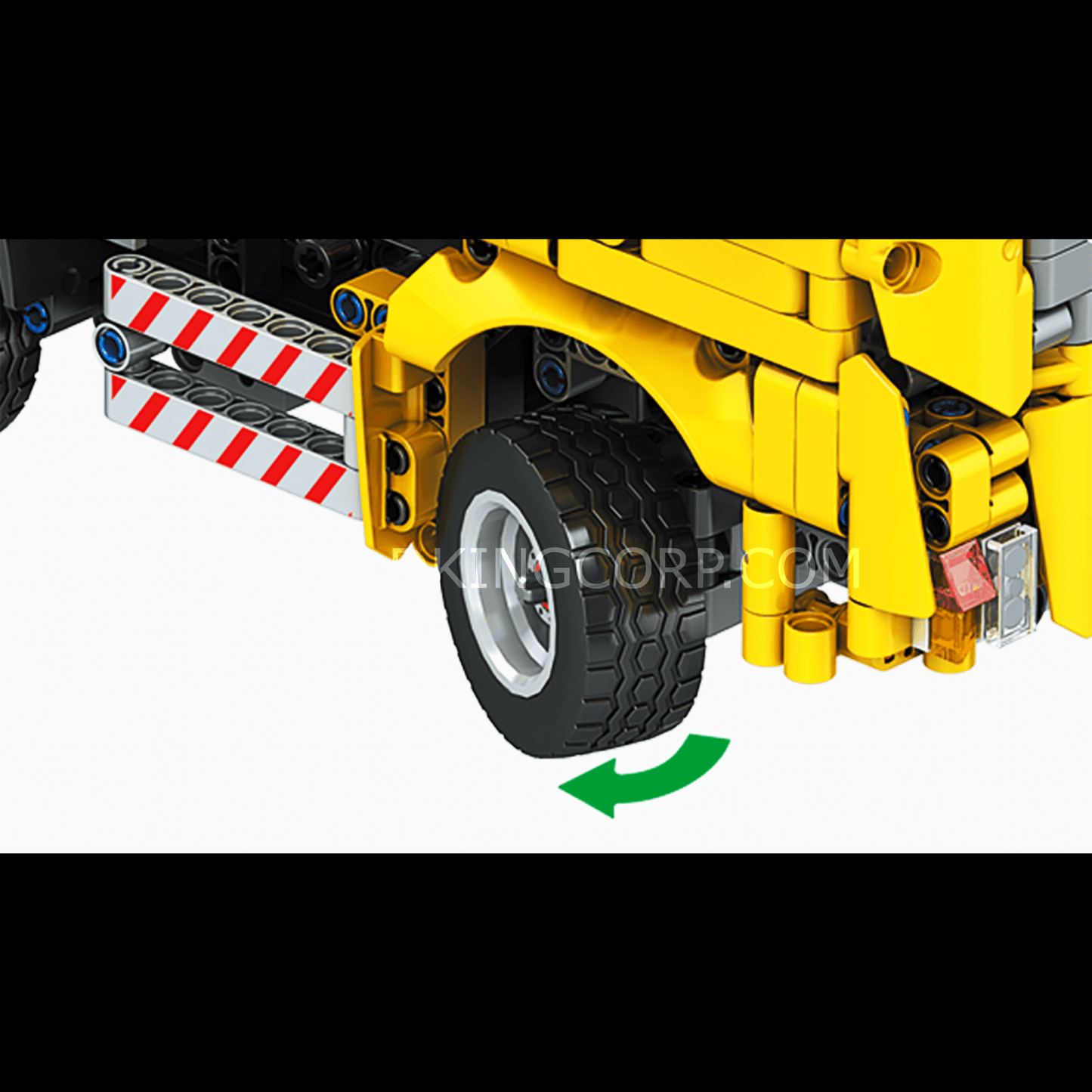 MOULD KING 15025 Remote Controlled Dump Truck Building Set | 1,012 PCS