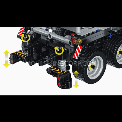 MOULD KING 15027 Remote Control Tow Truck Building Set | 938 PCS