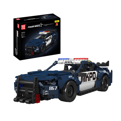 Mould King 15073 Mustang Police Car Building Model Set | 786 Pcs