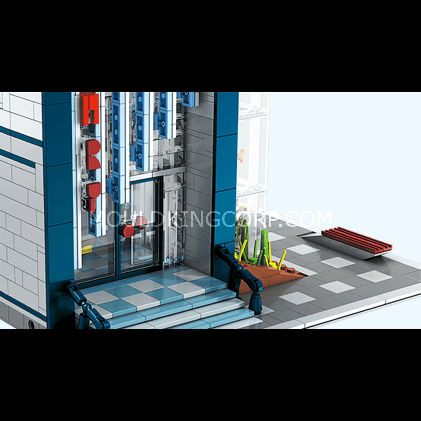 Mould King 16022 Modern Library Building Set | 2,788 PCS