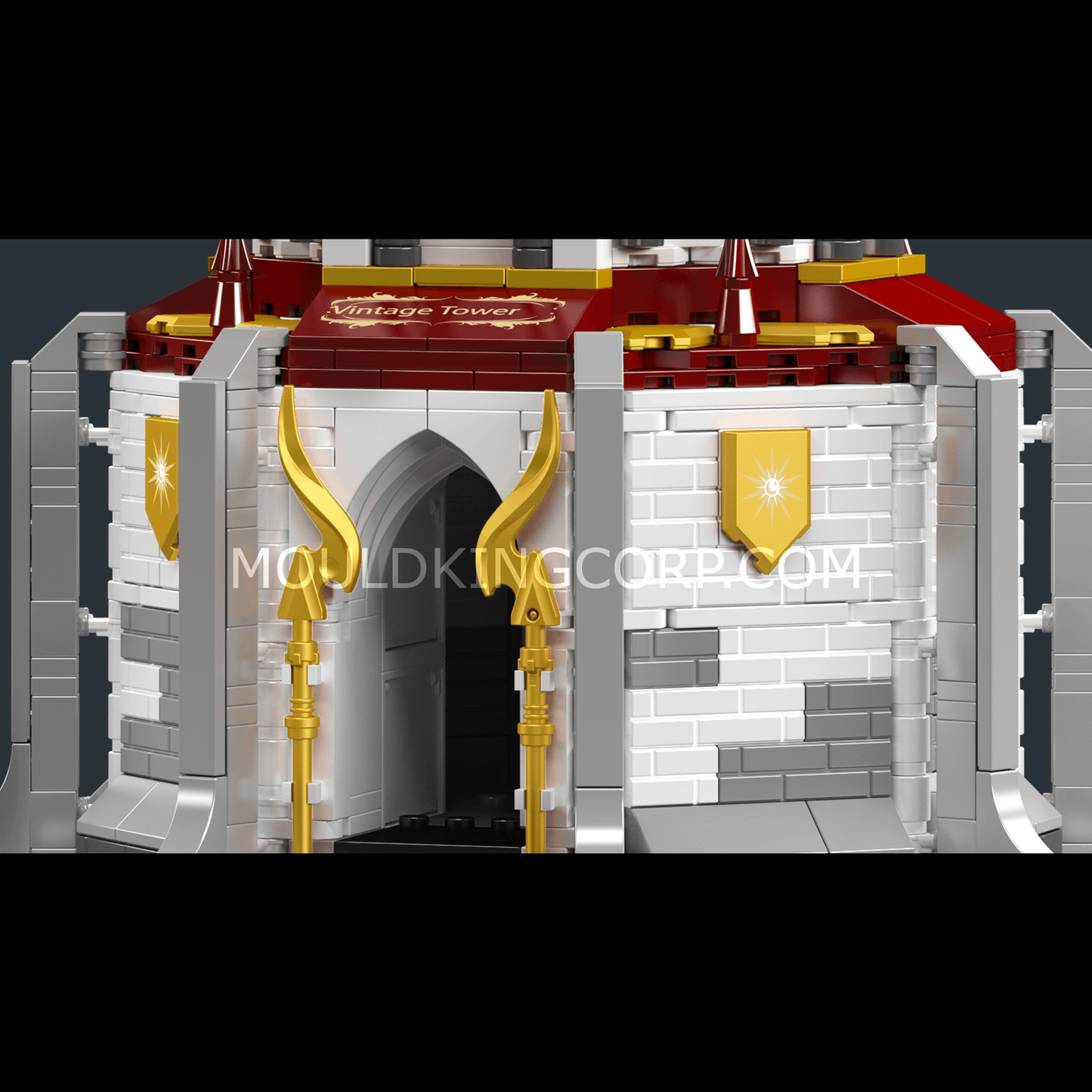 Mould King 16055 Medieval Lighthouse Building Set | 2,199 Pcs