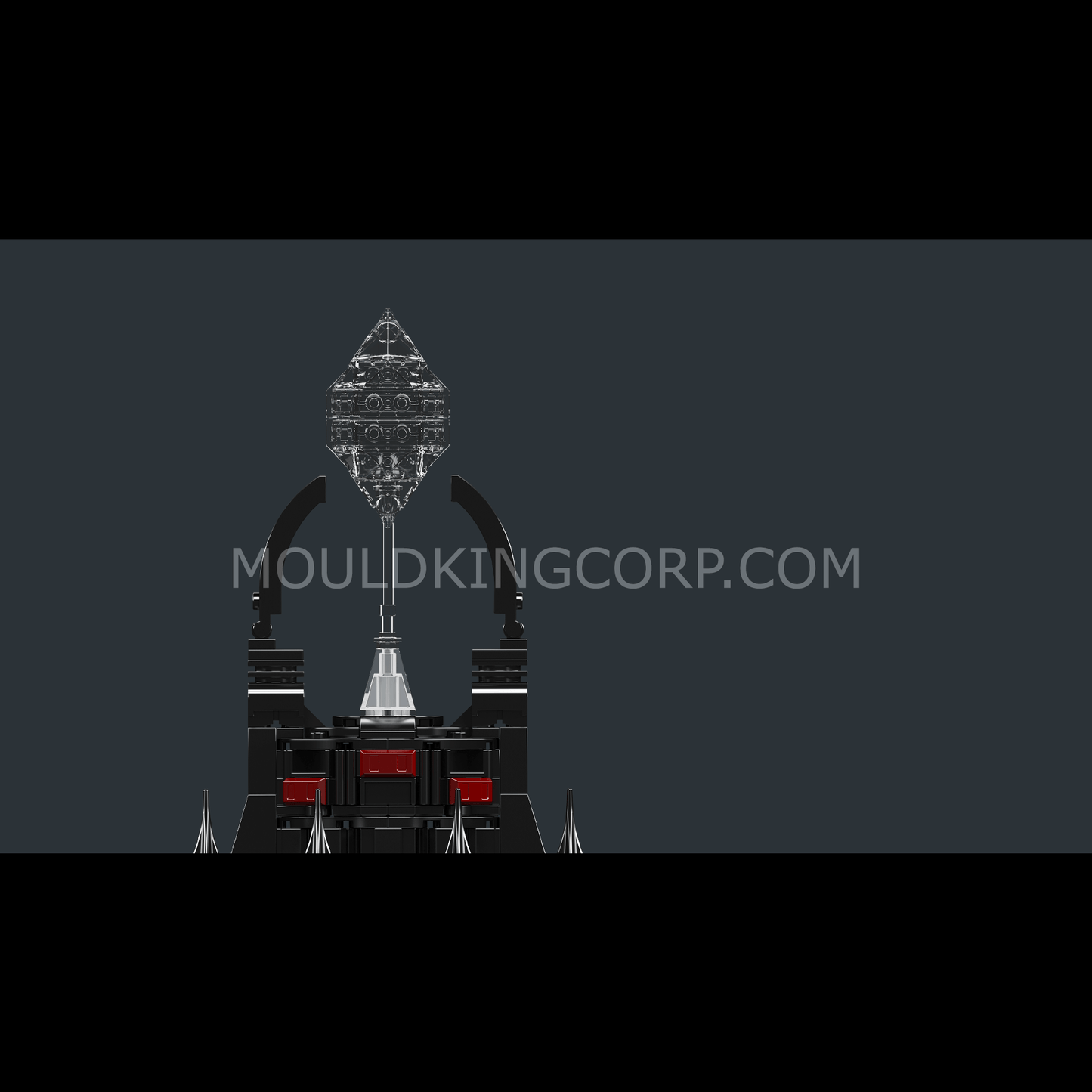 Mould King 16055 Medieval Lighthouse Building Set | 2,199 Pcs