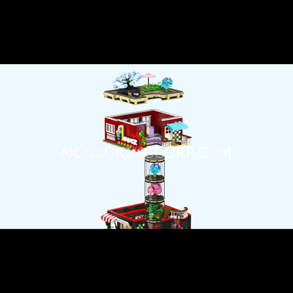 Mould King 16056 NovaTown Flower Shop Building Set | 2,291 Pcs