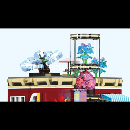Mould King 16056 NovaTown Flower Shop Building Set | 2,291 Pcs